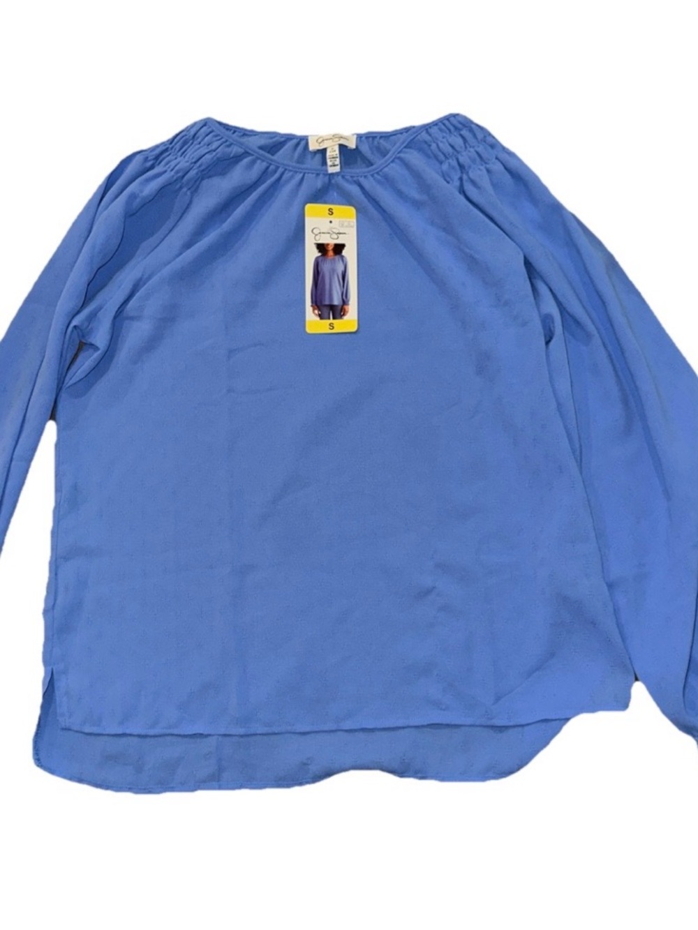 Jessica Simpson Periwinkle Long Sleeve Blouse